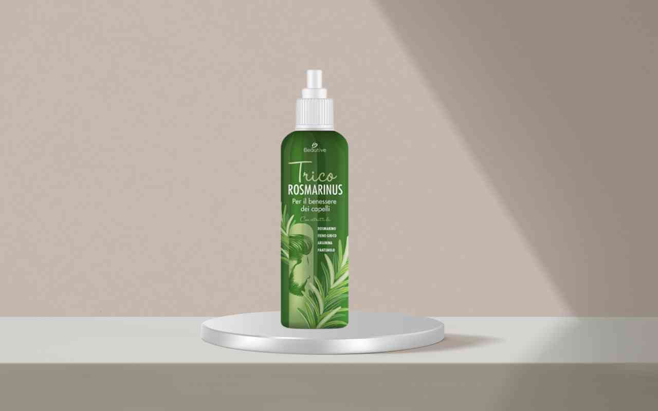 Scopri come far ricrescere capelli forti e sani con Trico Rosmarinus spray naturale