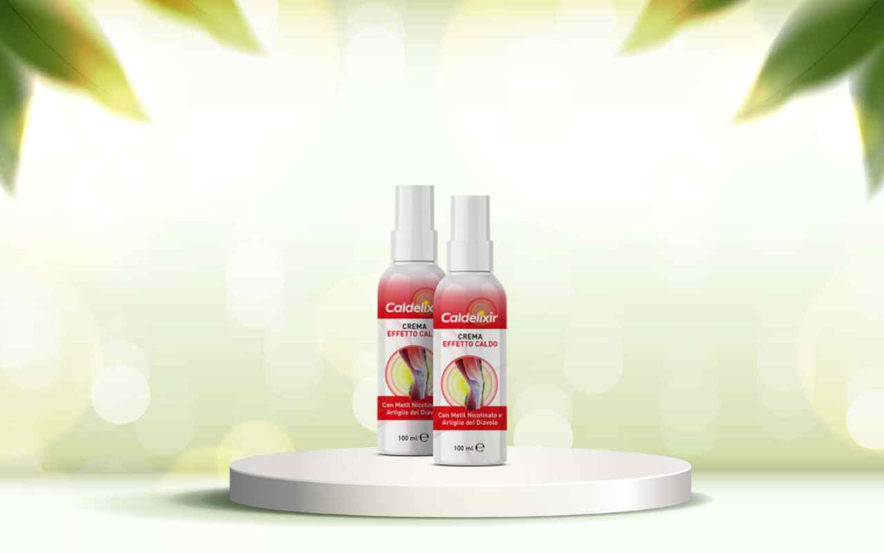 Prova Caldelixir: sollievo immediato dai dolori muscolari con effetto riscaldante